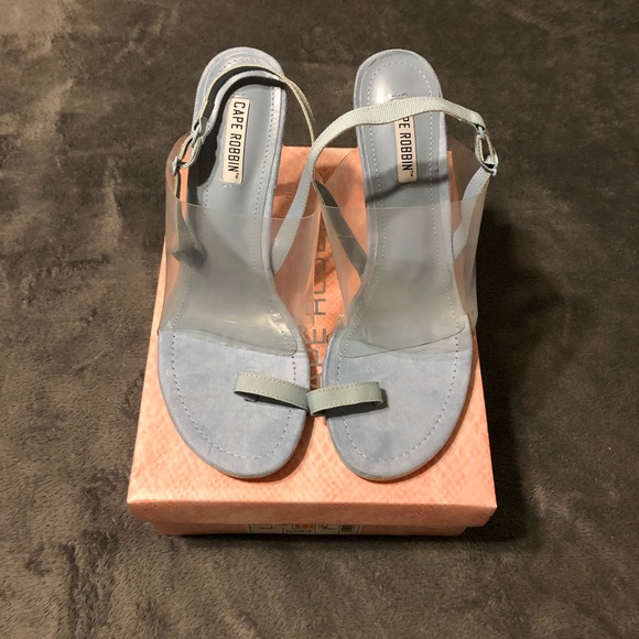 Cape Robbin Sensuous Blue Heels - Size 11 - Picture 14 of 16